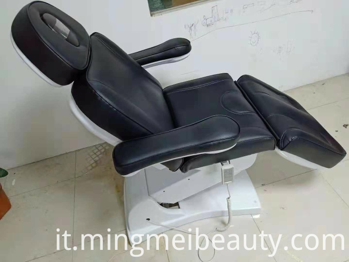 Lettino da massaggio nero Black massage table